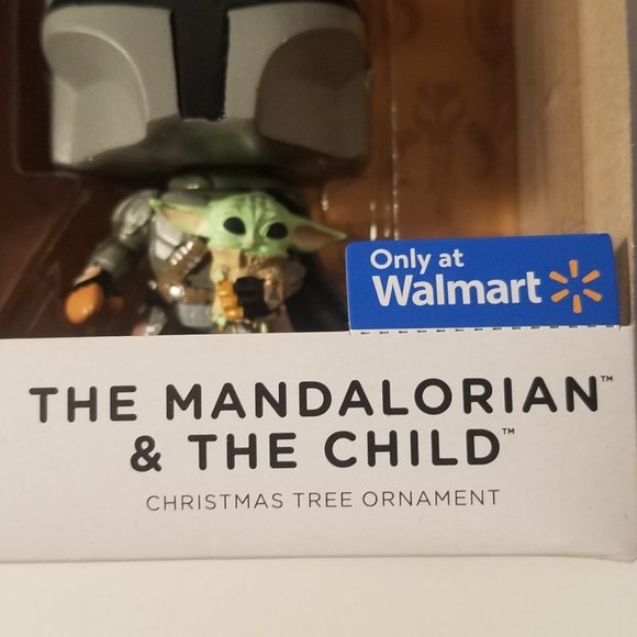 Hallmark Star wars the mandalorian and the child christmas ornament Funko Pop - Picture 5 of 6